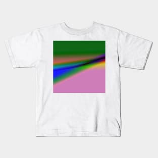 pink green texture art Kids T-Shirt